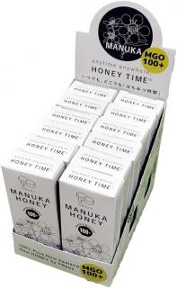 HoneyTime携帯マヌカハニーMGO100+(12箱)
オリジナル巾着1枚付き