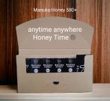 ≪お守り生はちみつ≫　HoneyTime!　5g携帯用マヌカハニーMGO580+5箱・巾着付き